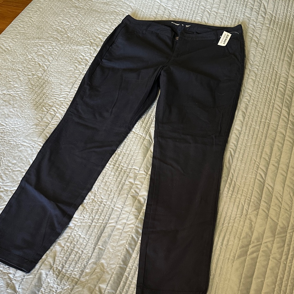 Old Navy Navy Skinny Stretch Pants